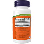 NOW Foods Saffron 50 mg - 60 Veg Capsules – Label details / Etykieta producenta