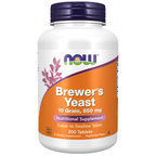 NOW Foods Brewer's Yeast 650 mg - 200 Tablets / Brewer's Yeast 650 mg - 200 tabletek