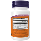 NOW Foods PQQ Energy - 30 Veg Capsules – Label details / Etykieta producenta