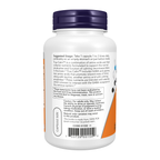 NOW Foods True Calm™ - 90 Veg Capsules – Left label / Etykieta producenta