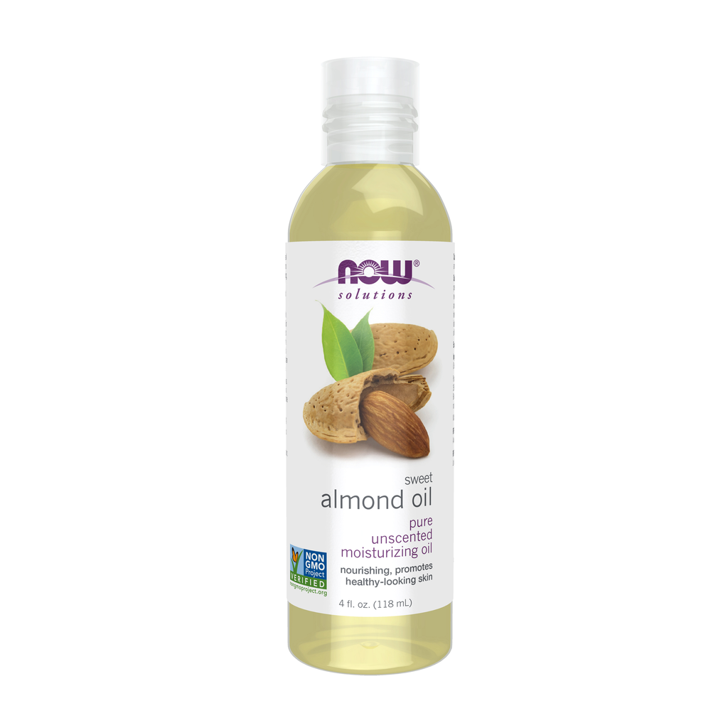 NOW Foods Sweet Almond Oil - 4 fl. oz. / olej ze słodkich migdałów - 4 fl oz