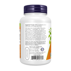 NOW Foods Cat's Claw 500 mg - 100 Veg Capsules – Left label / Etykieta producenta