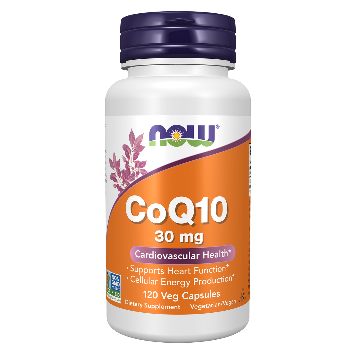 NOW Foods CoQ10 30 mg - 120 Veg Capsules / CoQ10 30 mg - 120 kapsułek roślinnych