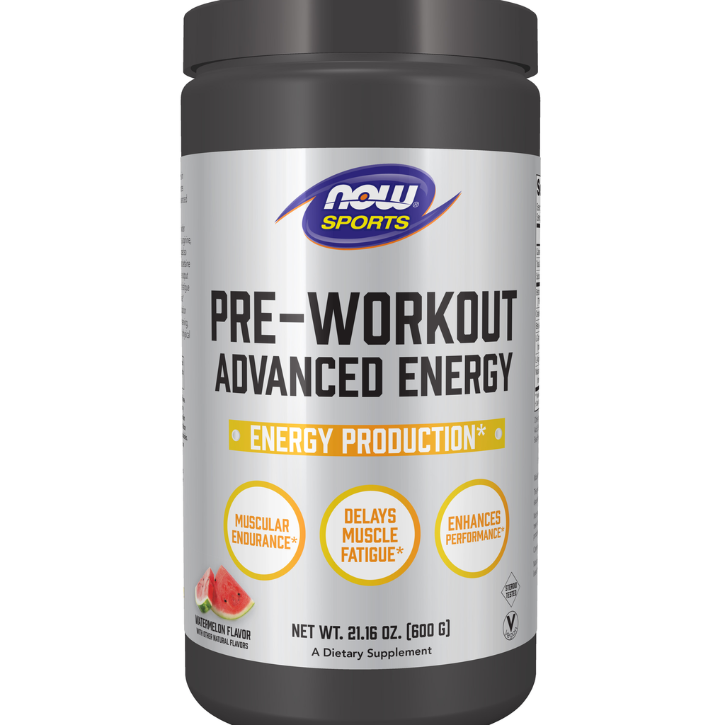 NOW Foods Pre-Workout Advanced Energy - 21.16 Ounce / Pre-Workout Advanced energia - 21.16 oz