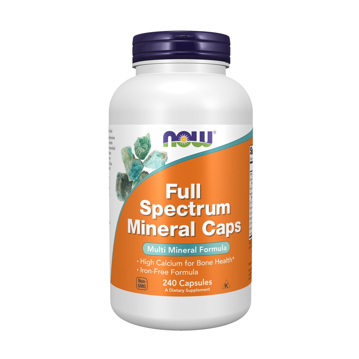 NOW Foods Full Spectrum Mineral Caps - 240 Veg Capsules / Full Spectrum Mineral kapsułek - 240 kapsułek roślinnych