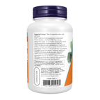 NOW Foods Calcium Hydroxyapatite - 120 Capsules – Left label / Etykieta producenta