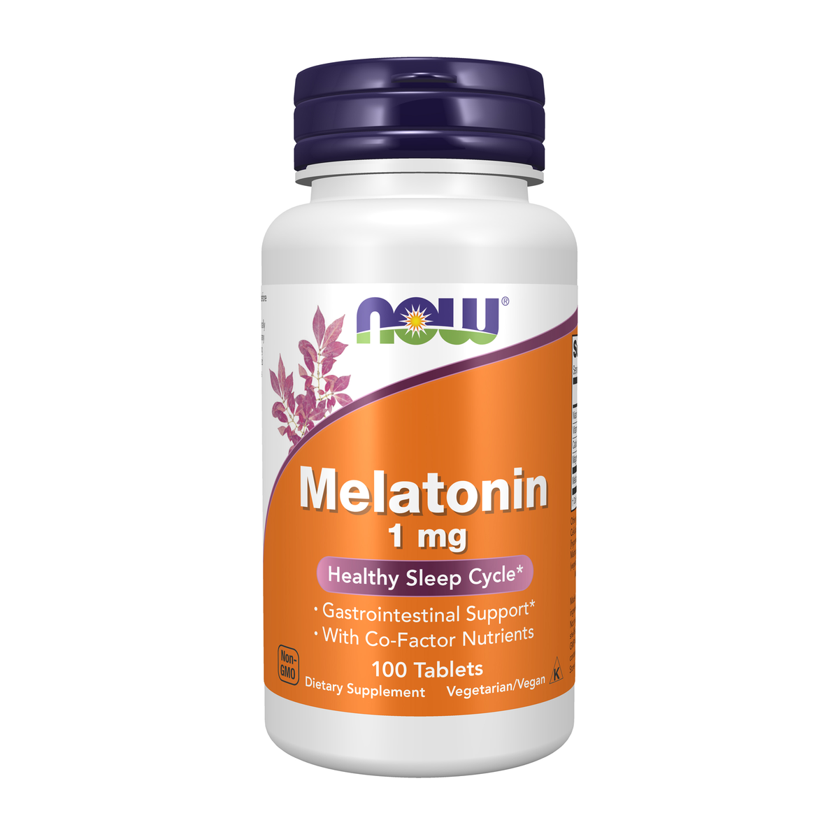 NOW Foods Melatonin 1 mg - 100 Tablets / melatonina 1 mg - 100 tabletek