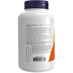 NOW Foods Flax Oil 1000 mg Vegan Formula - 120 Veggie Softgels – Label details / Etykieta producenta