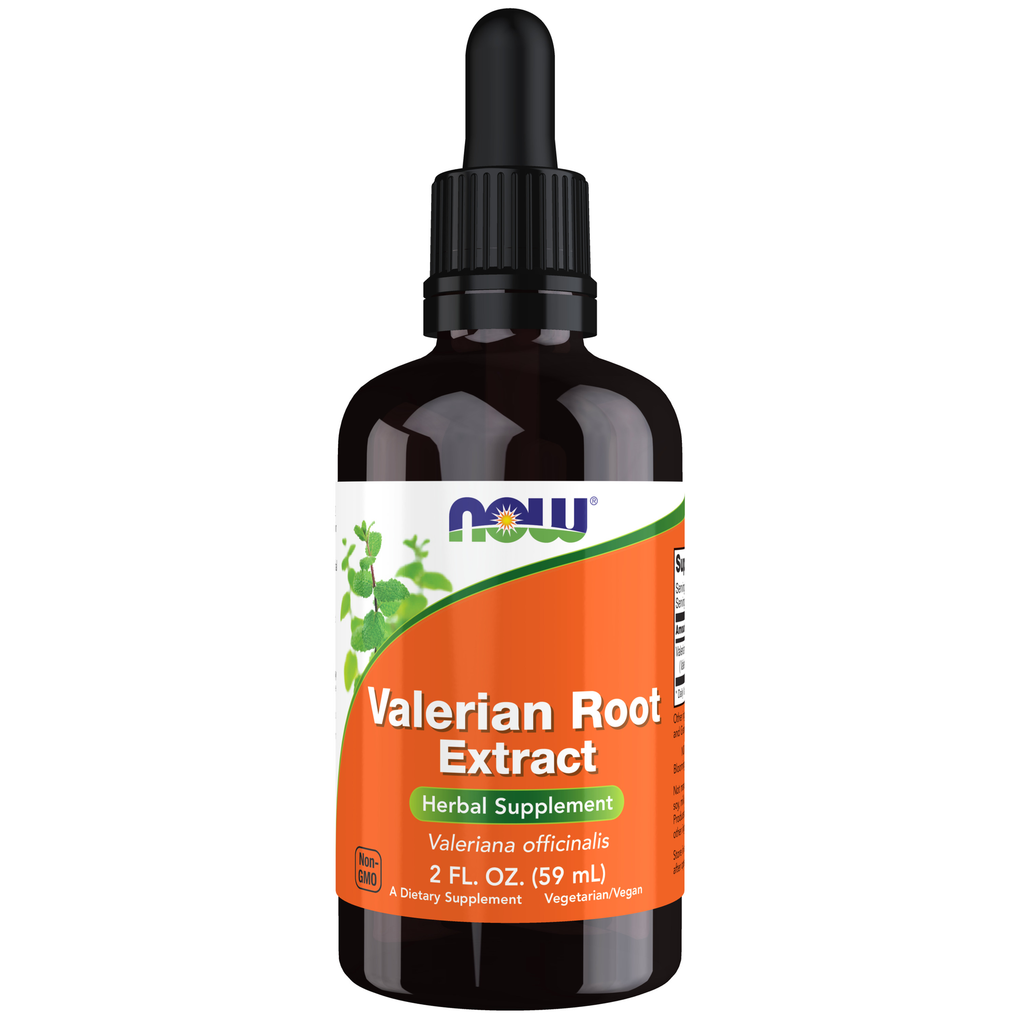 NOW Foods Valerian Root Extract - 2 fl. oz. / korzeń kozłka ekstrakt - 2 fl oz