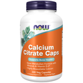 NOW Foods Calcium Citrate - 240 Veg Capsules / cytrynian wapnia - 240 kapsułek roślinnych