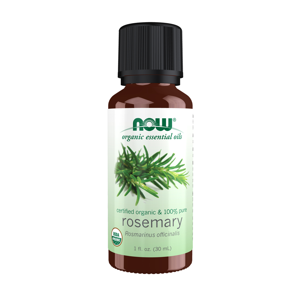 NOW Foods Rosemary Oil, Organic - 1 fl. oz. / olejek rozmarynowy, produkt ekologiczny - 1 fl oz