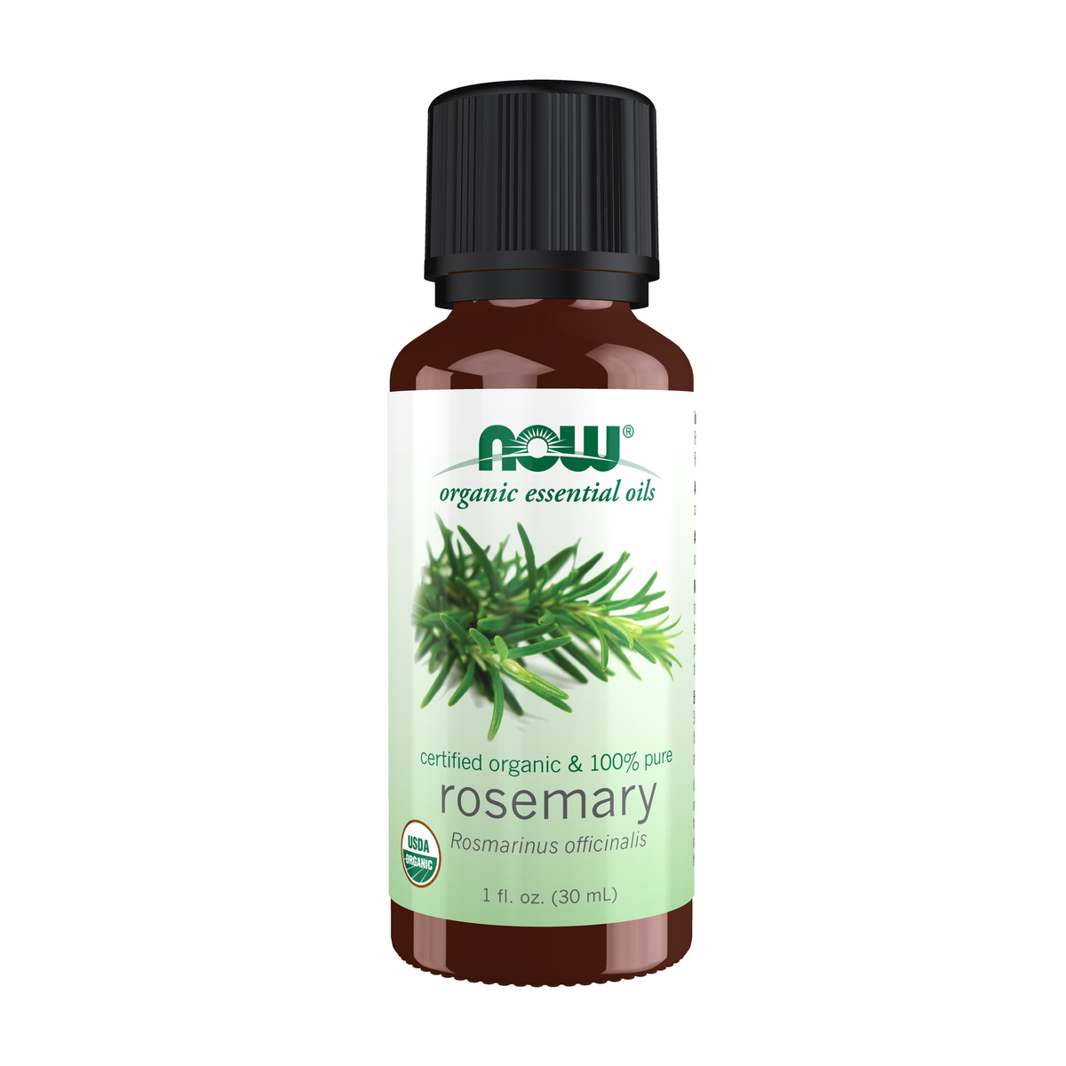 NOW Foods Rosemary Oil, Organic - 1 fl. oz. / olejek rozmarynowy, produkt ekologiczny - 1 fl oz