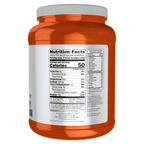 NOW Foods Barley Rice Protein 1.5 lb – Right label / Etykieta producenta
