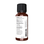 NOW Foods Ginger Oil - 1 fl. oz. – Right label / Etykieta producenta