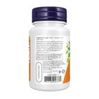 NOW Foods Milk Thistle, Double Strength 300 mg - 50 Veg Capsules – Left label / Etykieta producenta