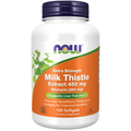NOW Foods Milk Thistle Extract, Extra Strength 450 mg - 120 Softgels / ostropest plamisty ekstrakt, zwiększona moc 450 mg - 120 kapsułek miękkich