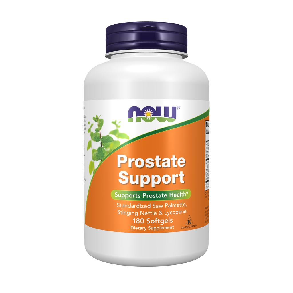 NOW Foods Prostate Support - 180 Softgels / Prostate wsparcie - 180 kapsułek miękkich