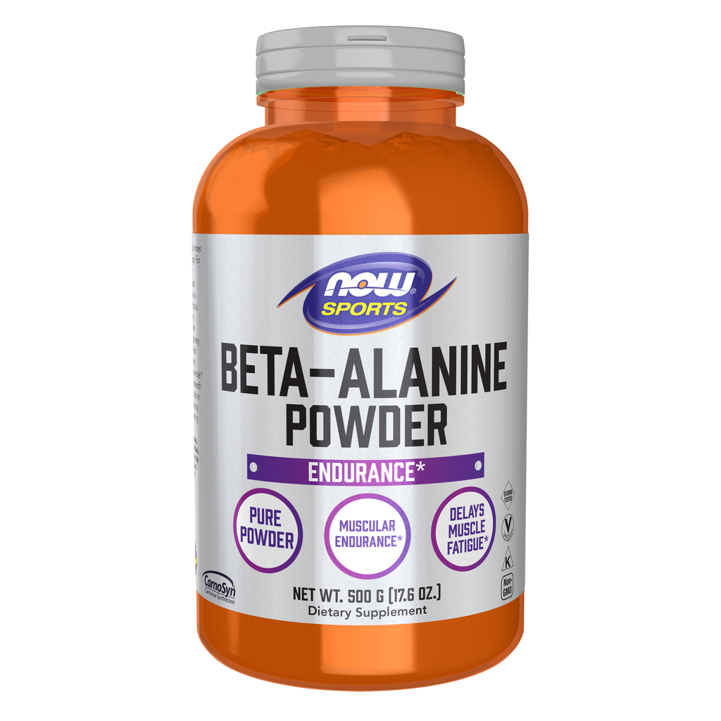 NOW Foods Beta-Alanine - 500 g (17.6 oz.) / Beta-Alanine - 500 g (17.6 oz.)