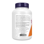 NOW Foods Glucosamine & Chondroitin with Trace Minerals - 120 Capsules – Left label / Etykieta producenta