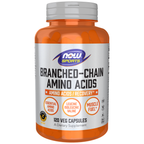 NOW Foods Branched Chain Amino Acids - 120 Veg Capsules / Branched Chain Amino Acids - 120 kapsułek roślinnych