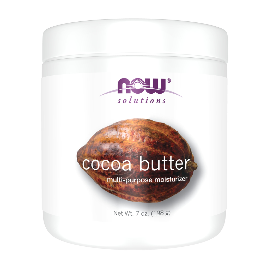 NOW Foods Cocoa Butter - 7 oz. / Cocoa masło - 7 oz.