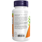 NOW Foods Saw Palmetto Extract 160 mg - 120 Softgels – Label details / Etykieta producenta