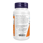 NOW Foods L-Carnosine 500 mg - 50 Veg Capsules – Left label / Etykieta producenta