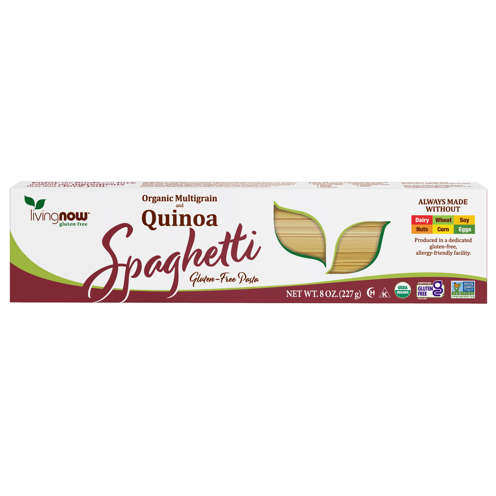 NOW Foods Quinoa Spaghetti, Organic - 8 oz. / Quinoa Spaghetti, produkt ekologiczny - 8 oz.