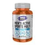 NOW Foods Men's Active Sports Multi - 90 Softgels / mężczyzn's Active Sports Multi - 90 kapsułek miękkich
