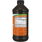 NOW Foods Chlorophyll Liquid, Mint – 16 fl. oz. – Right label / Etykieta producenta