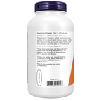 NOW Foods Lecithin 1200 mg - 200 Softgels – Left label / Etykieta producenta