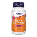 NOW Foods Beta Carotene, Natural 7,500 mcg - 90 Softgels / Beta Carotene, naturalny 7,500 mcg - 90 kapsułek miękkich