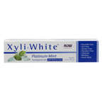 NOW Foods Xyliwhite™ Platinum Mint Toothpaste Gel with Baking Soda - 6.4 oz. / Xyliwhite™ Platinum mięta pasta do zębów żel z do pieczenia Soda - 6.4 oz.