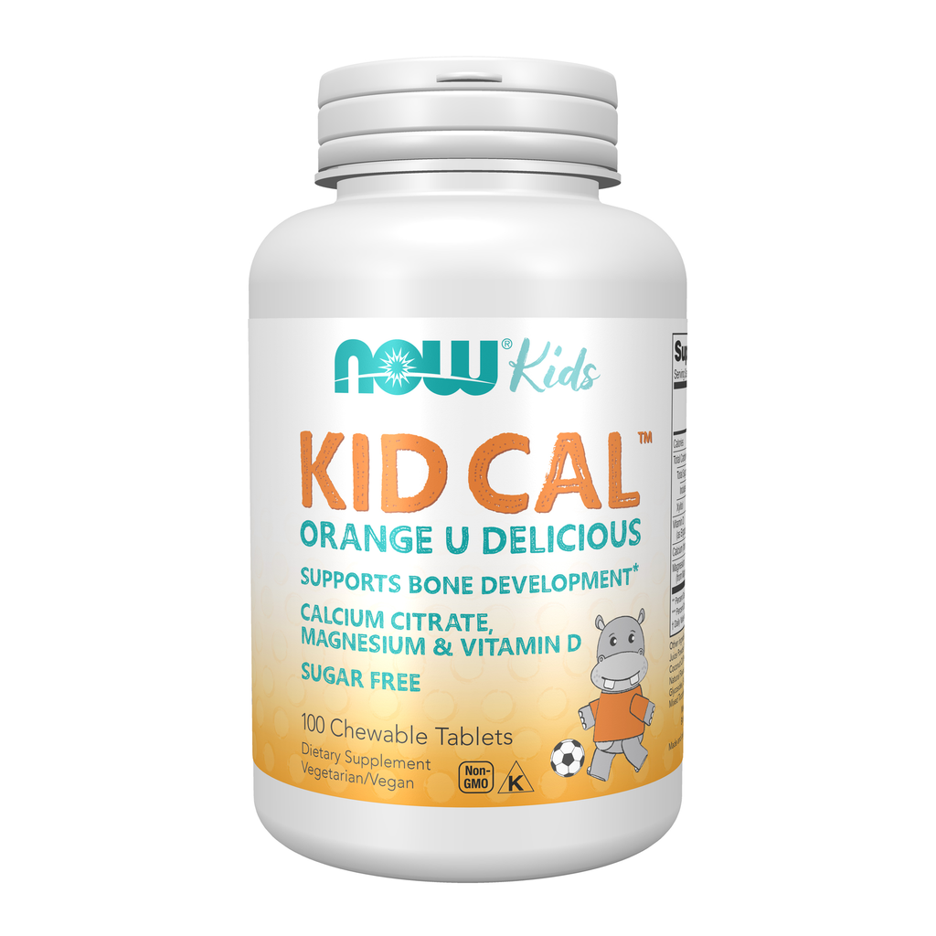 NOW Foods Kid Cal™ - 100 Chewables / Kid Cal™ - 100 tabletek do żucia