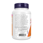 NOW Foods Vitamin C-1000 Sustained Release - 100 Tablets – left label / Etykieta producenta