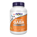 NOW Foods GABA Orange Flavor Chewable - 90 Chewables / GABA pomarańcza smak do żucia - 90 tabletek do żucia