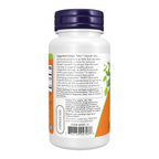 NOW Foods Gymnema Sylvestre 400 mg - 90 Veg Capsules – Left label / Etykieta producenta