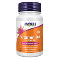 NOW Foods Vitamin D-3 2000 IU - 240 Softgels / witamina D-3 2000 j.m. - 240 kapsułek miękkich