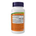 NOW Foods Red Clover 375 mg - 100 Veg Capsules – Right label / Etykieta producenta