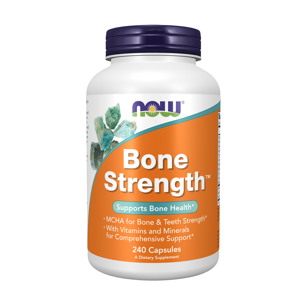 NOW Foods Bone Strength™ - 240 Capsules / kości Strength™ - 240 kapsułek