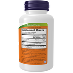 NOW Foods Astragalus 500 mg - 100 Veg Capsules – Label details / Etykieta producenta