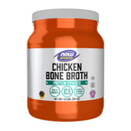 NOW Foods Bone Broth, Chicken Powder - 1.2 lbs. / kości Broth, Chicken proszek - 1.2 lb