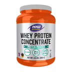 NOW Foods Whey Protein Concentrate Unflavored - 1.5 lbs. / białko serwatkowe Concentrate bez dodatków smakowych - 1.5 lb