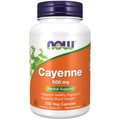 NOW Foods Cayenne 500 mg - 250 Veg Capsules / Cayenne 500 mg - 250 kapsułek roślinnych