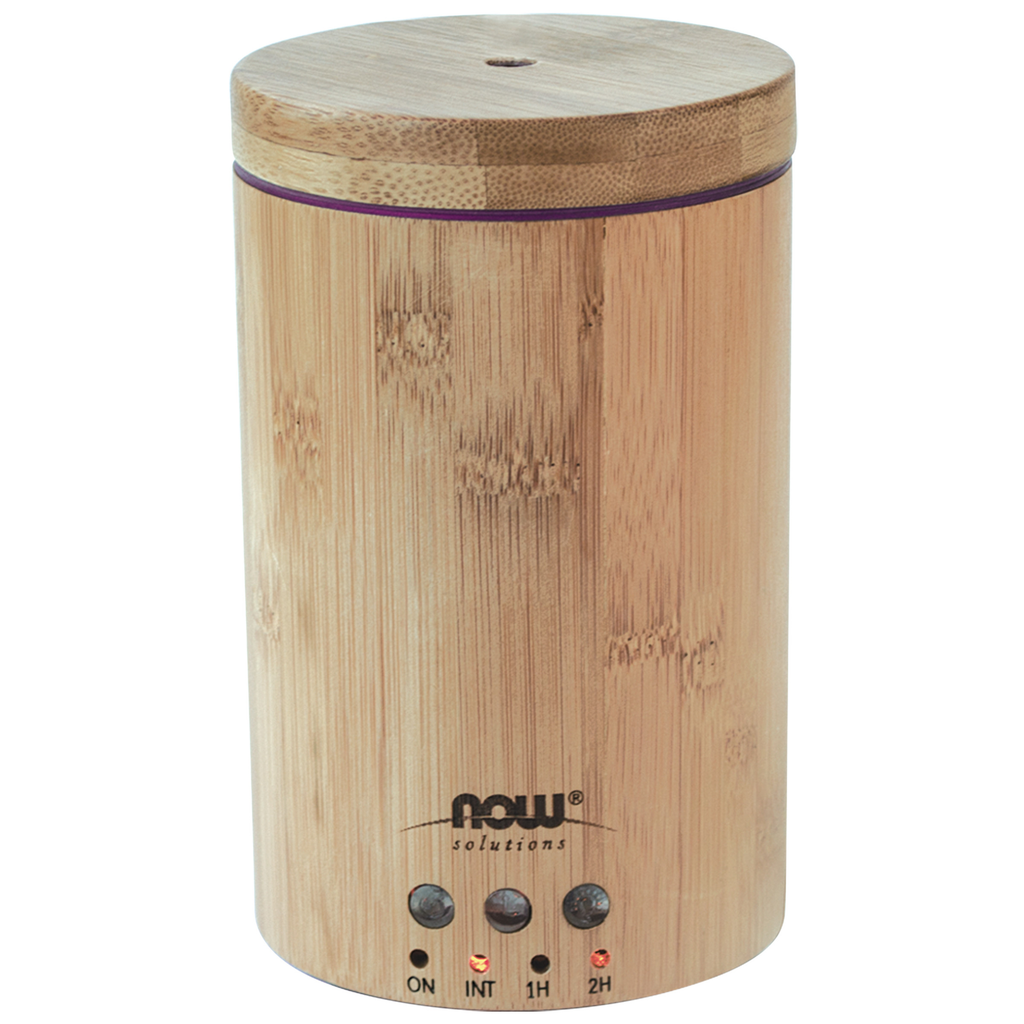 NOW Foods Ultrasonic Real Bamboo Essential Oil Diffuser / Ultrasonic Real Bamboo olejek eteryczny Diffuser