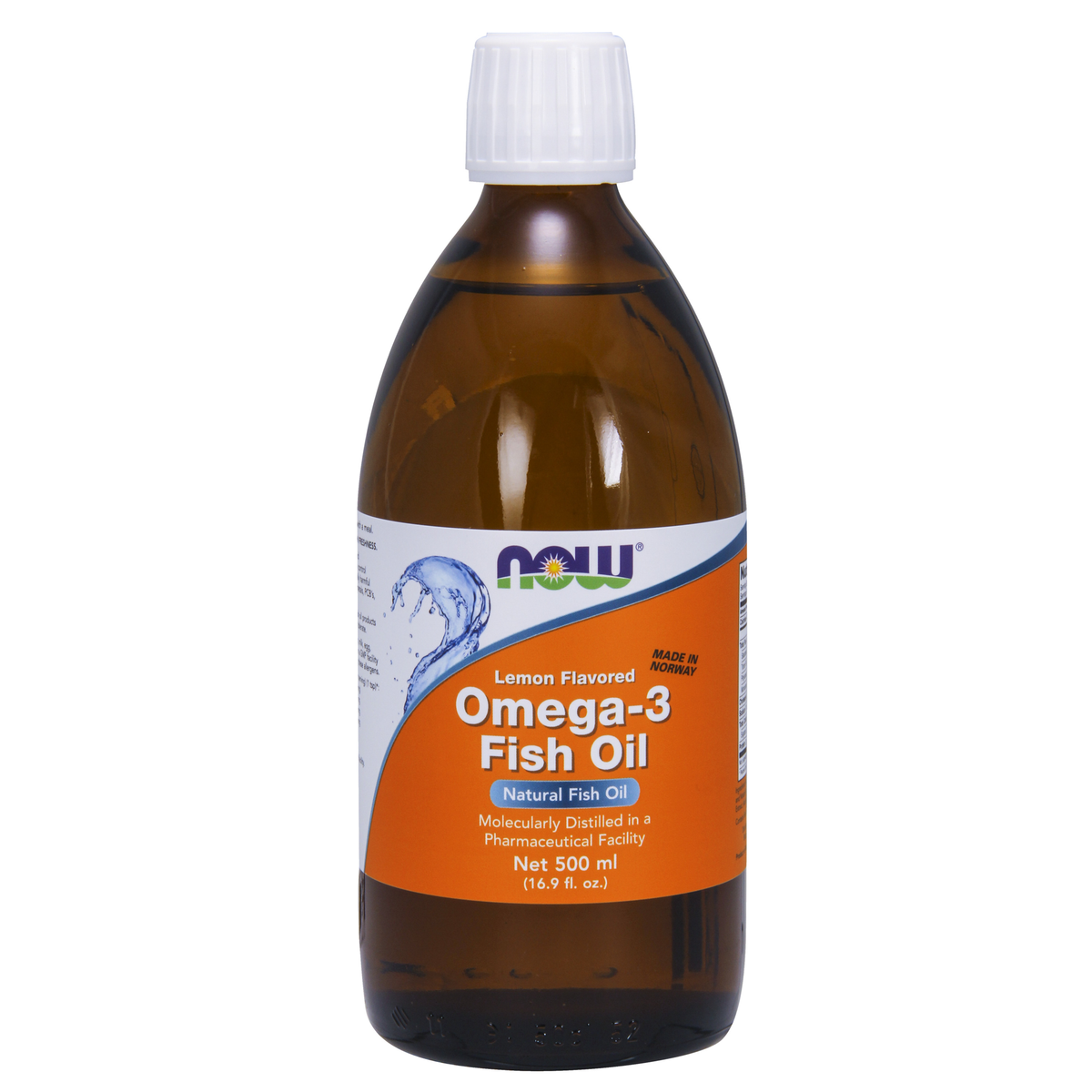 NOW Foods Omega-3 Fish Oil - 16.9 fl. oz. / Omega-3 olej rybi - 16.9 fl oz