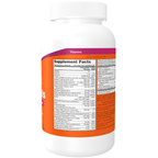 NOW Foods Liquid Multi Gels - 180 Softgels – Label details / Etykieta producenta