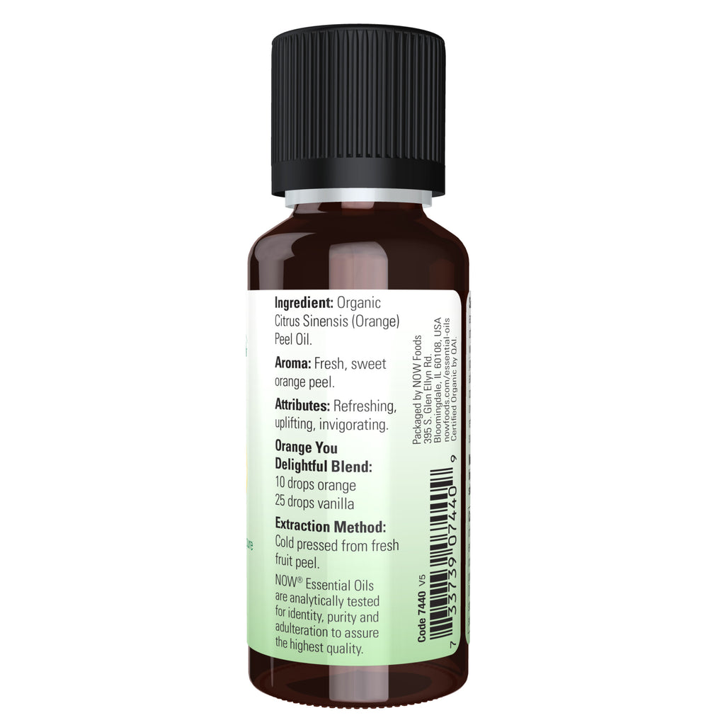 Orange Oil, Organic - 1 fl. oz. - Apteczka | Proton Nutrition