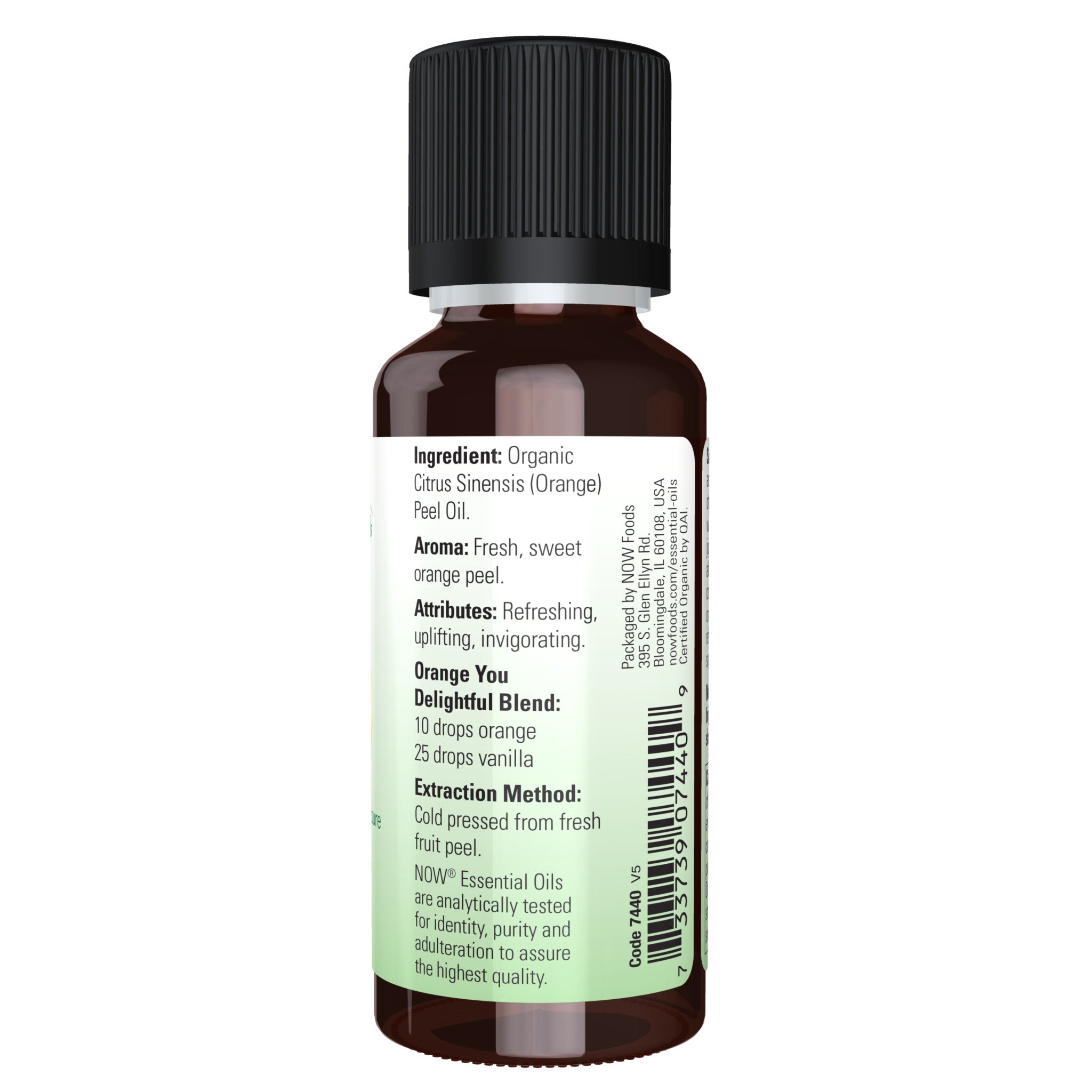 Orange Oil, Organic - 1 fl. oz. - Apteczka | Proton Nutrition