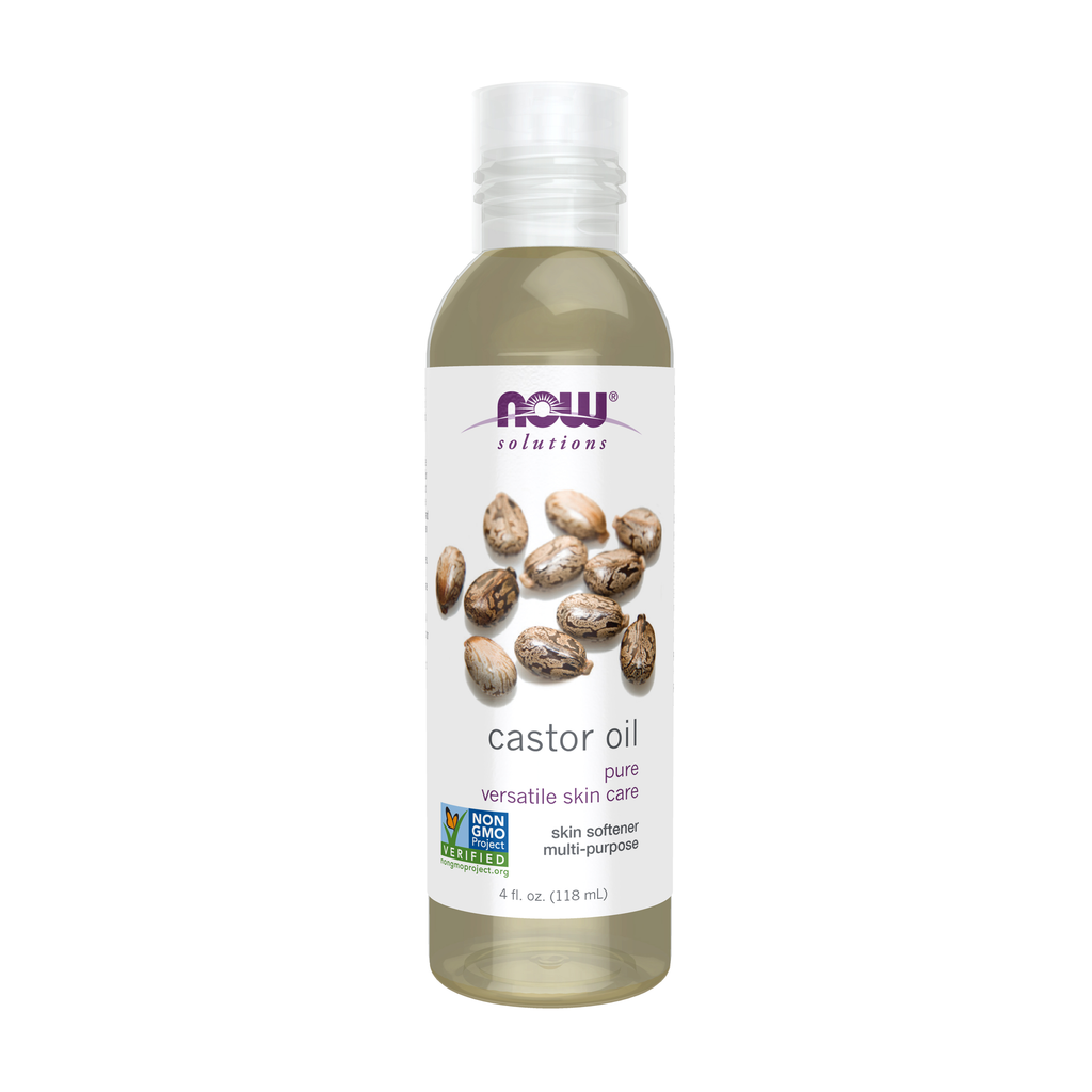 NOW Foods Castor Oil - 4 fl. oz. / olej rycynowy - 4 fl oz